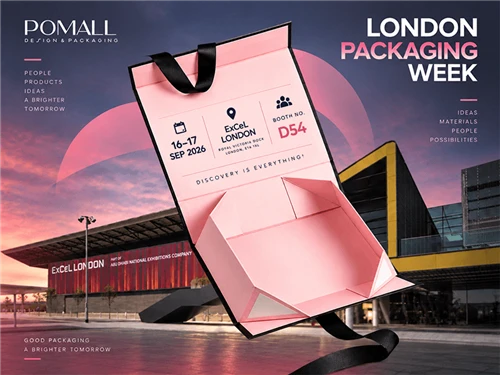 Tutvuge POMALL Packagingiga Londoni pakendinädalal 2026