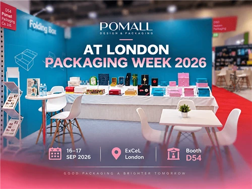 POMALL Packaging London Packaging Weekil 2026 - Külastage meid aadressil D54